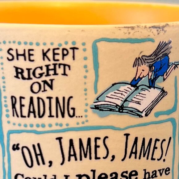 The Unemployed Philosophers Guild ROALD DAHL Literary Mug with Book Quotes - Picture 9 of 16